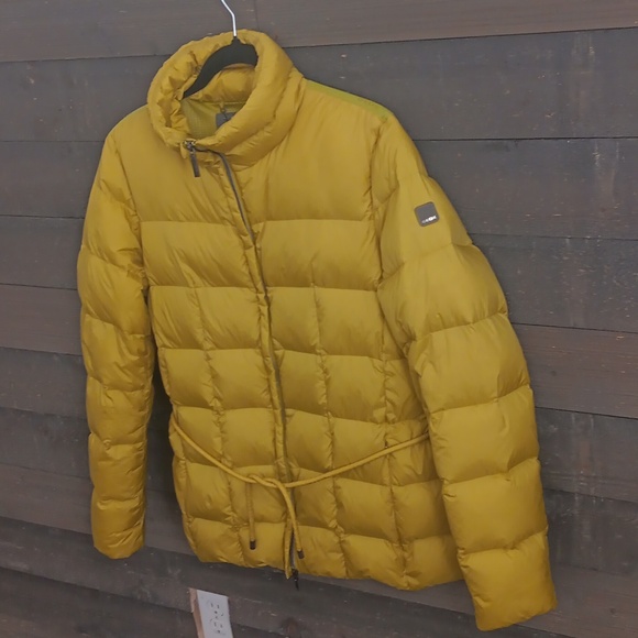 Geox Mustard Puffer Jacket - Picture 6 of 9